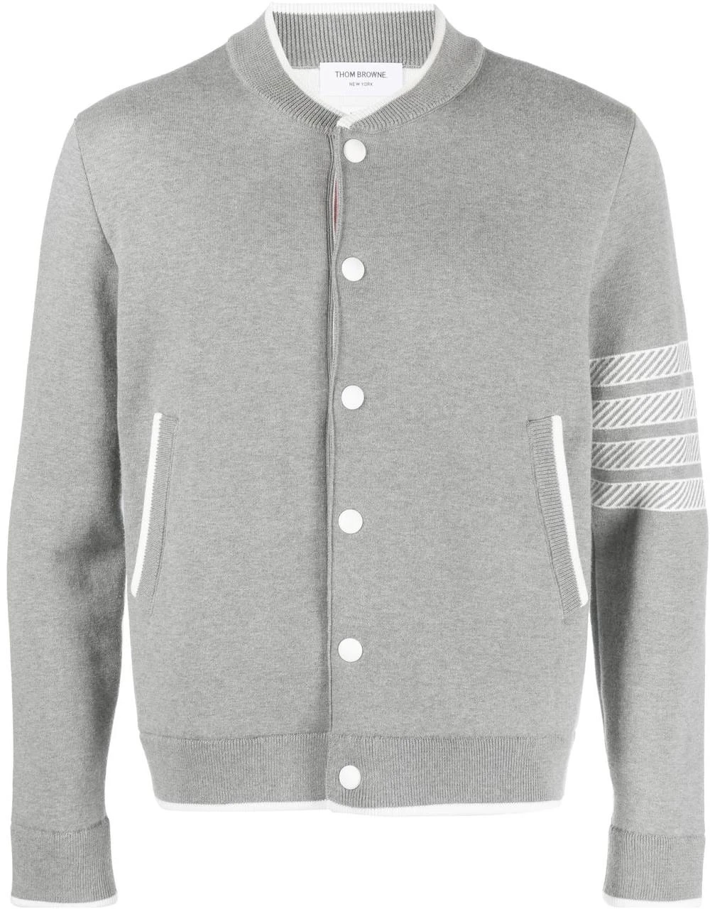 thom-browne-ss-23-grey-striped-button-up-long-sleeve-bomber-jacket-mkj-100-a-y3006-055