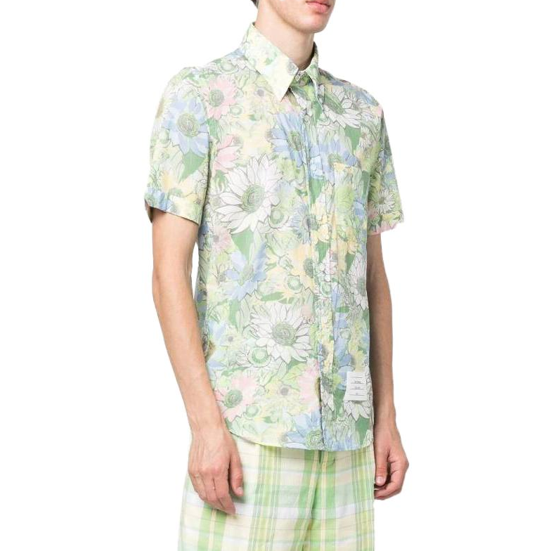 THOM BROWNE SS23  Printed Short Sleeve Shirt MWS239A-F0224-330 圖 5