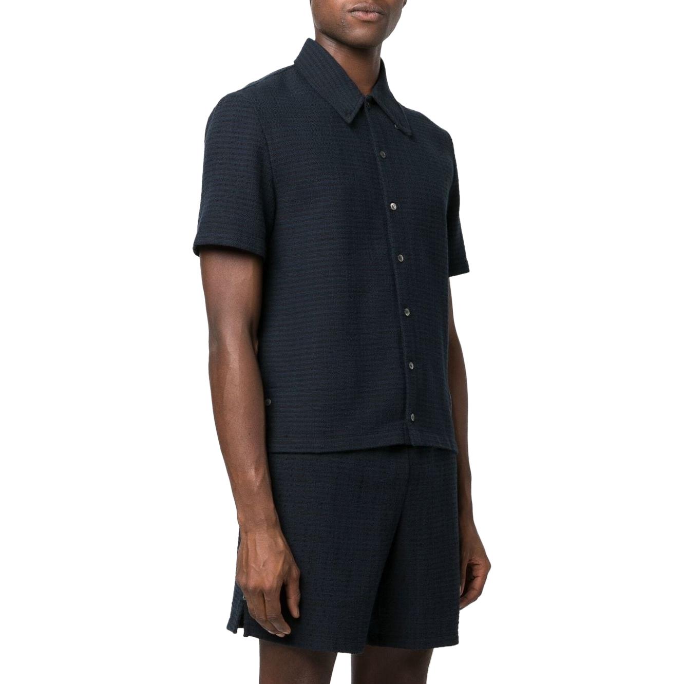 THOM BROWNE SS23  Short-Sleeve Navy Shirt Summer Back-to-School Edition. MJS213A-F0302-415 圖 5