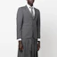Purchase Thom Browne SS23 Single-Breasted Wool Suit Gray with Four-Bar Stripe Details MJC001A-06146-025