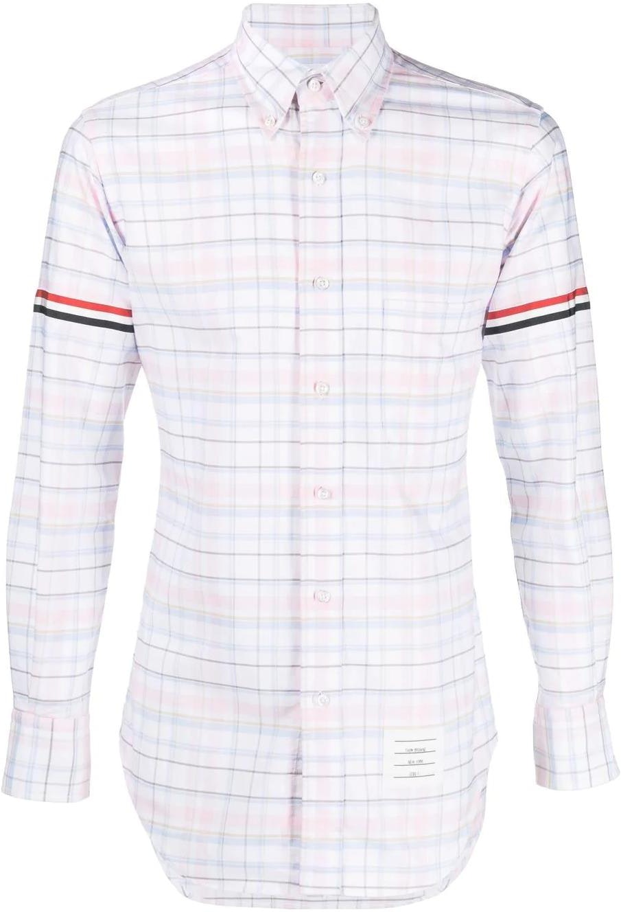 thom-browne-ss-23-white-check-detail-single-breasted-long-sleeve-shirt-mwl-150-a-f0182-680