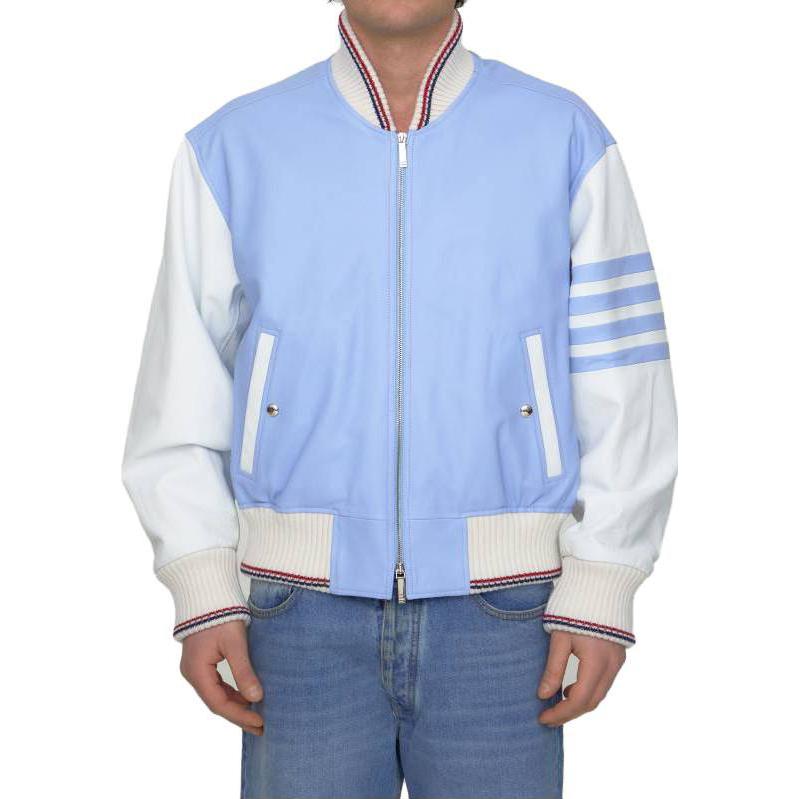 THOM BROWNE SS23 Contrast Pocket Button-Up Jacket  Blue MJO167X-06241-480 圖 3