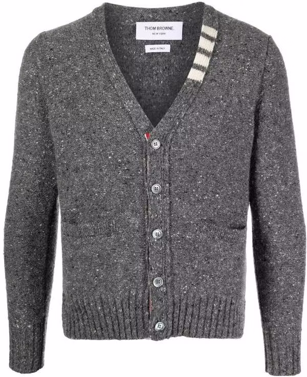 thom-browne-ss-23-grey-speckled-v-neck-cardigan-sweater-fashion-gray-mkc-455-a-y1032-035