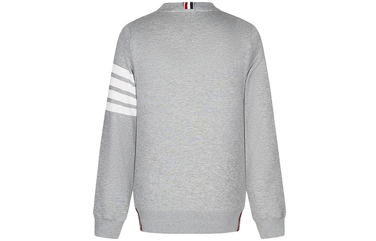 Lookbook トムブラウン SS23 ヘザーグレー クラシック フォーバー クルーネック スウェット MJT021H-00535-068