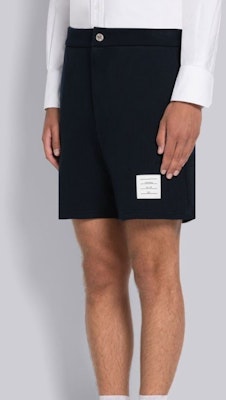 トムブラウン SS23 ネイビーブルー カジュアルコンフォートショーツ サマーコレクション MJQ164A-J0029-415 Shop トムブラウン SS23 ネイビーブルー カジュアルコンフォートショーツ サマーコレクション MJQ164A-J0029-415