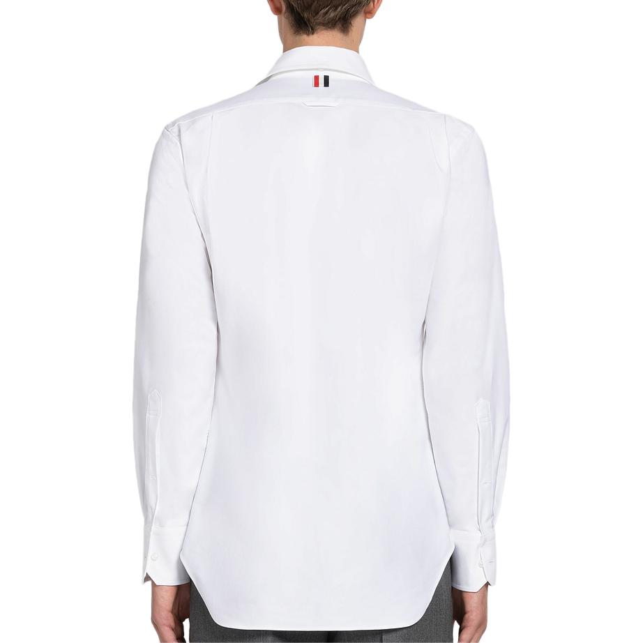 THOM BROWNE SS23 Plaid Floral Applique Shirt Men Multicolor MWL001E-E0322-996 圖 4