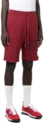 トムブラウン SS23 レッド ソリッドストライプ レースアップ ショーツ メンズ MJQ161A-J0051-601 Purchase トムブラウン SS23 レッド ソリッドストライプ レースアップ ショーツ メンズ MJQ161A-J0051-601