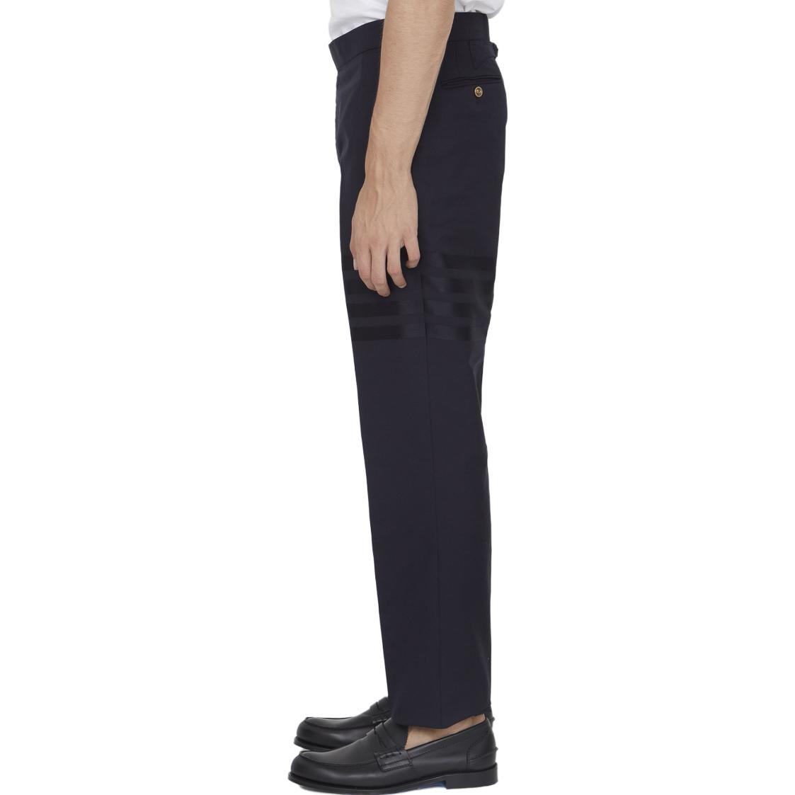 Purchase 汤姆布朗 SS23 男士纯色中腰直筒休闲长裤 海军蓝 MTC001A-06146-420