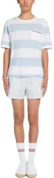 Purchase THOM BROWNE SS23 男款藍色條紋細節短袖圓領T恤 MJS201A-J0049-452