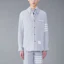 Lookbook Thom Browne SS24 4-Bar Tweed Long-Sleeve Jacket in Medium Grey. MJO055T-F0512-035