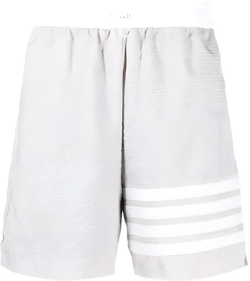 Thom Browne SS24 Classic 4-Bar Mid-Rise Casual Shorts Grey. MJQ197A-F0517-055 Buy Thom Browne SS24 Classic 4-Bar Mid-Rise Casual Shorts Grey. MJQ197A-F0517-055