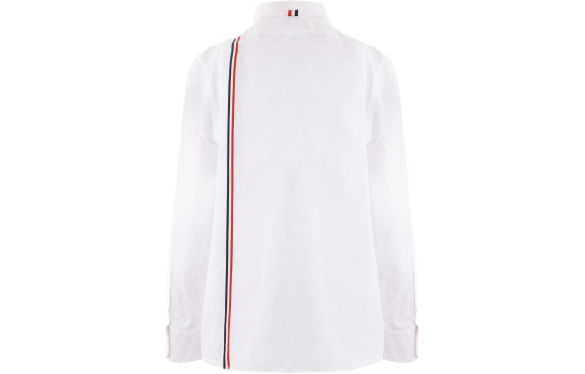 THOM BROWNE SS24  Classic Stripe Button-Up Shirt White MWL396A-F0313-100 圖 3