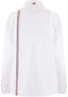 Lookbook THOM BROWNE SS24 經典條紋白色紐扣襯衫 MWL396A-F0313-100