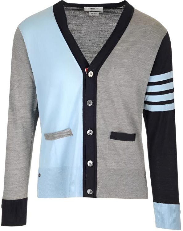 thom-browne-ss-24-merino-wool-v-neck-cardigan-4-stripes-gray-blue-mkc-002-f-y1014-480