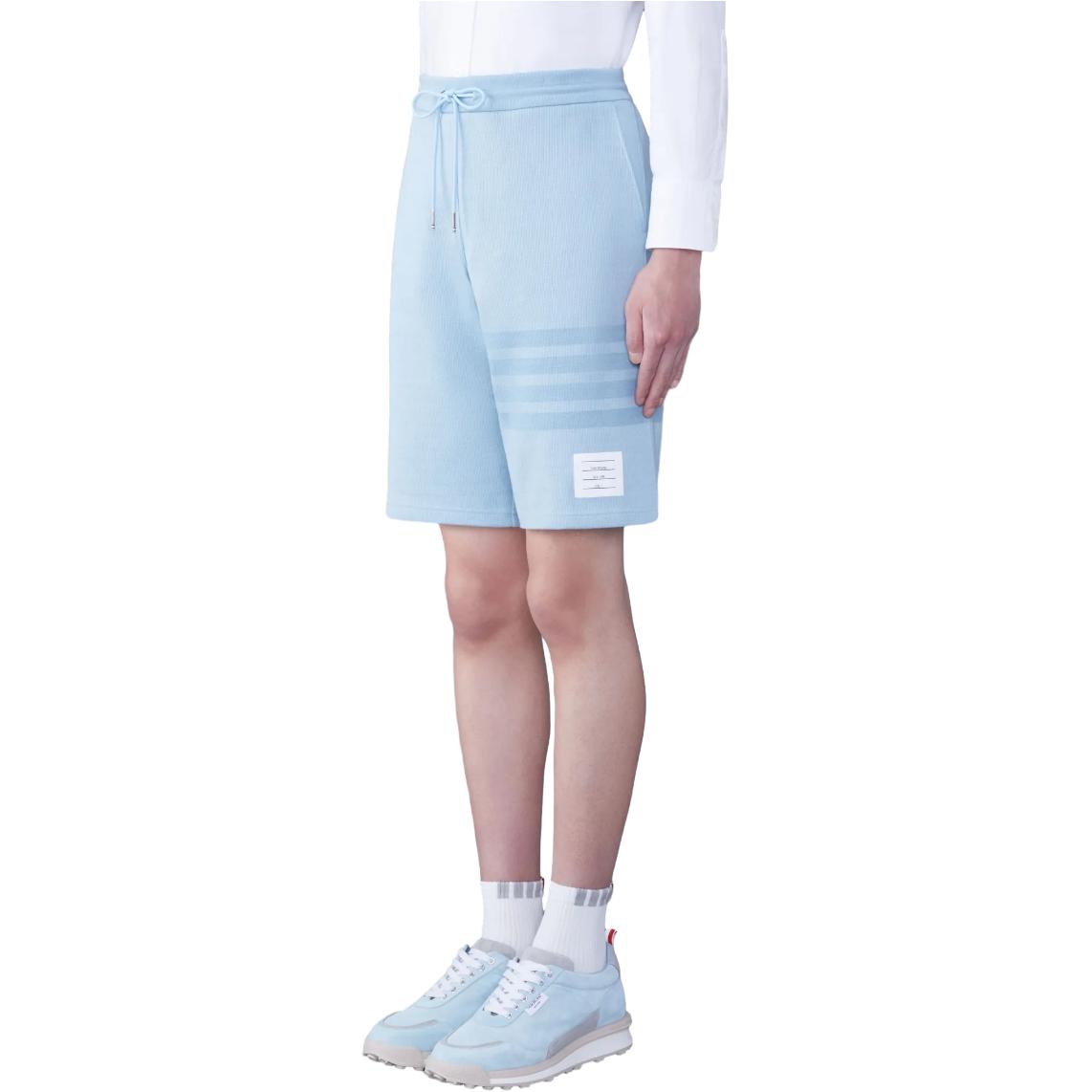 Purchase トムブラウン SS24 限定 4ストライプ リバーシブル ショーツ ライトブルー カジュアルウェア MJQ161A-J0051-480