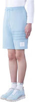Purchase THOM BROWNE SS24 Celana Pendek Reversible 4-Stripe Biru Muda Limited Casual MJQ161A-J0051-480