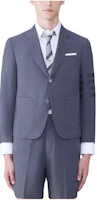 Thom Browne SS24 Single-Breasted Gray Blazer Long-Sleeve Jacket MJC196A-06146-025 Thom Browne SS24 Single-Breasted Gray Blazer Long-Sleeve Jacket MJC196A-06146-025