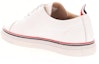 Shop Sneaker Thom Browne Putih dengan Garis MFD067B00198100