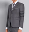 Shop Thom Browne Striped Blazer Suit MJC001A-06393-035