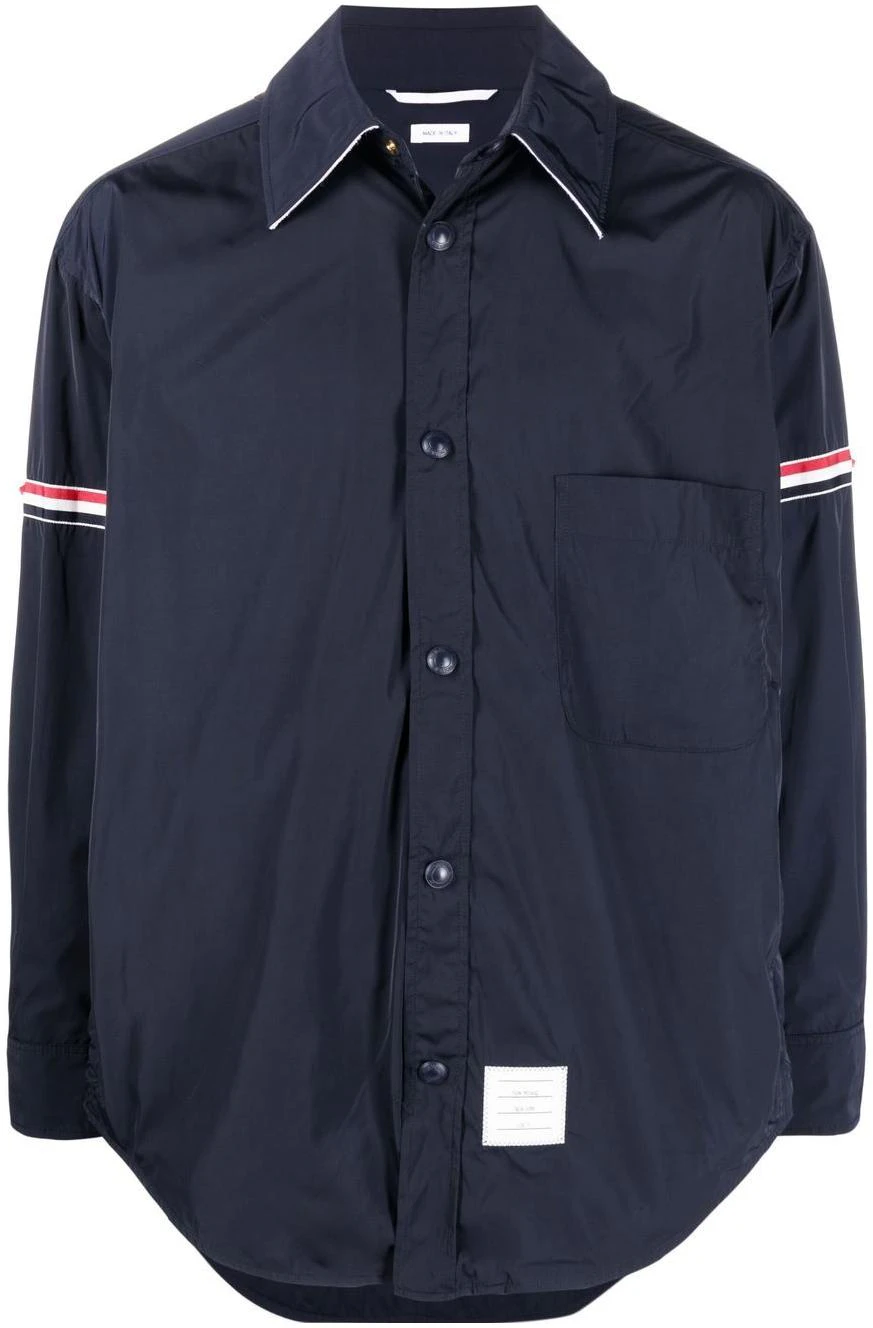 thom-browne-striped-collar-casual-long-sleeve-jacket-blue-mjo-164-a07259