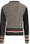 Lookbook Thom Browne Striped Colorblock Mohair Wool Sweater Abu-abu MKA369F-Y1502-982