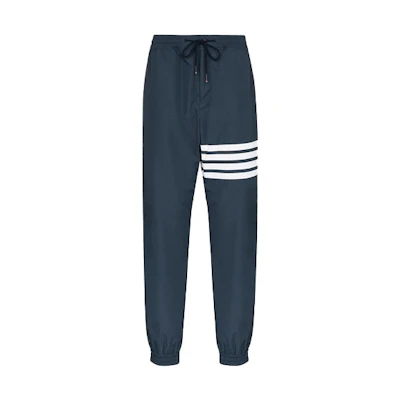 Thom Browne Striped Knit Casual Sweatpants for Men MJQ086A-06230-415