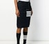 Lookbook Thom Browne Rok Rajut Garis Hitam Edisi Kembali ke Sekolah FJK023A-06452-415