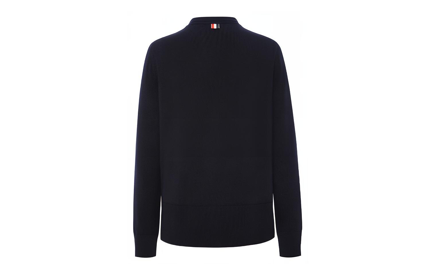 Thom Browne Striped Knit Sweater Navy Blue MKC288A-00014-415 圖 4
