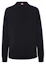 Shop Thom Browne Striped Knit Sweater Navy Blue MKC288A-00014-415