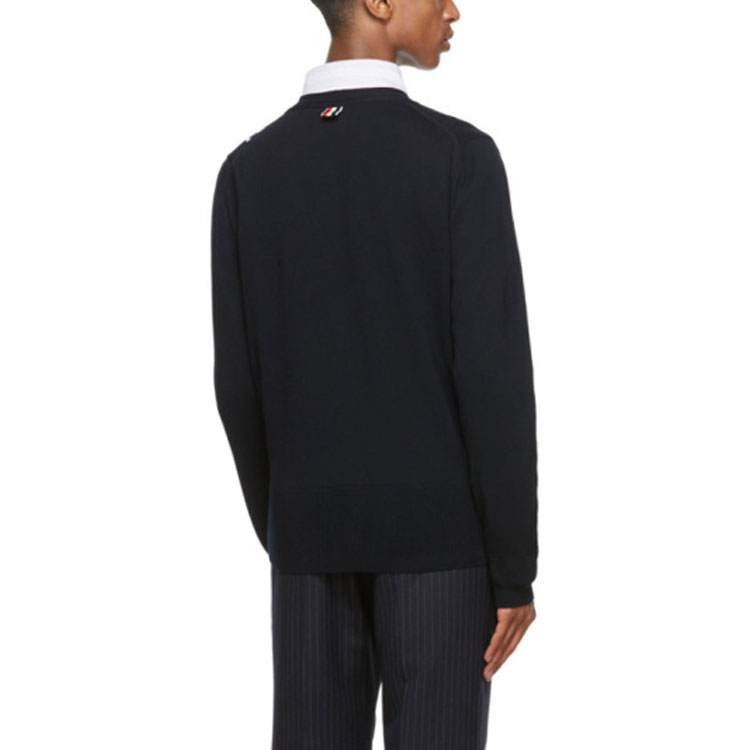 Thom Browne Striped Knit Sweater Navy Blue MKC288A-00014-415 圖 6