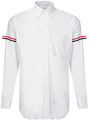 Thom Browne Striped Oxford Double Stripe Classic White Shirt Fall Edition MWL150E-00139-100 Buy Thom Browne Striped Oxford Double Stripe Classic White Shirt Fall Edition MWL150E-00139-100