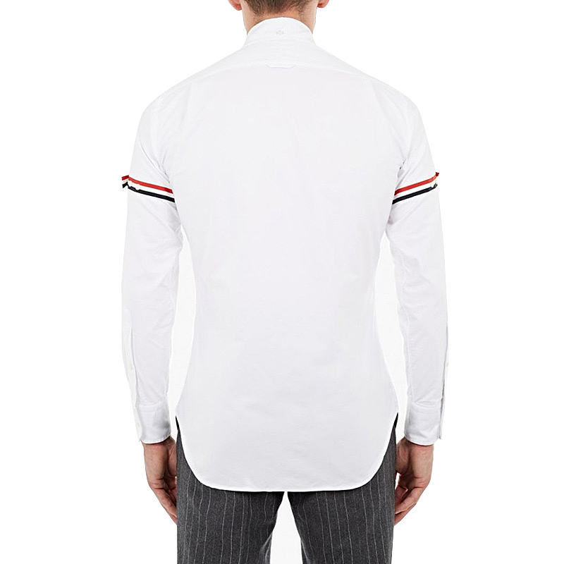 Thom Browne Striped Oxford Double Stripe Classic White Shirt Fall Edition MWL150E-00139-100 圖 5