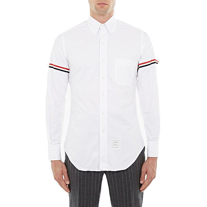 Thom Browne Striped Oxford Double Stripe Classic White Shirt Fall Edition MWL150E-00139-100 圖 6