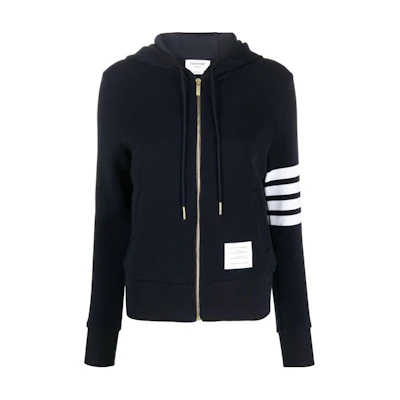 Thom Browne Striped Print Zip-Up Loose Jacket MJT329A-08138-415