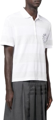 Polo de Manga Corta a Rayas THOM BROWNE para Hombre Gris/Blanco MJP166E-J0049-057 Purchase Polo de Manga Corta a Rayas THOM BROWNE para Hombre Gris/Blanco MJP166E-J0049-057