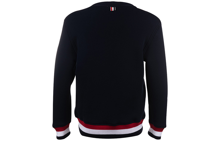 Thom Browne Striped Slim-Fit V-Neck Pullover Knit Sweater Men Blue. MJT185A-05401-415 圖 3