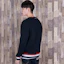Purchase Thom Browne Striped Slim-Fit V-Neck Pullover Knit Sweater Men Blue. MJT185A-05401-415