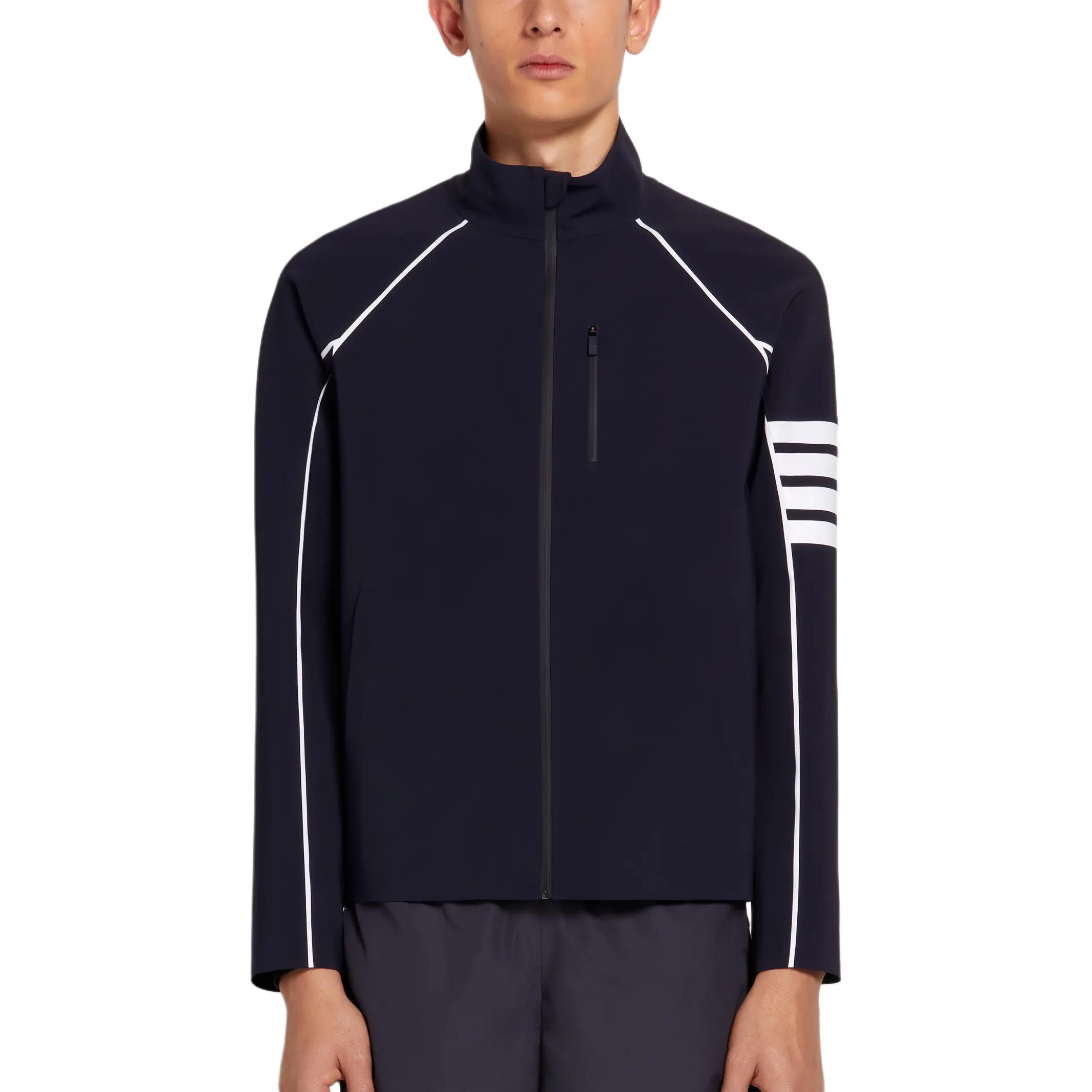 Thom Browne Striped Sports Jacket Navy Blue MJA003A-06775-015