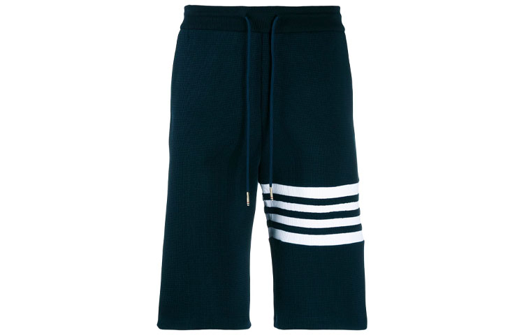 THOM BROWNE Striped Tie Casual Shorts Navy Blue. MJQ083A-06452-415 圖 2
