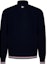 Buy Thom Browne Sweater Navy Lengan Panjang Turtleneck dengan Trim Garis. MKA484A-Y2001-415