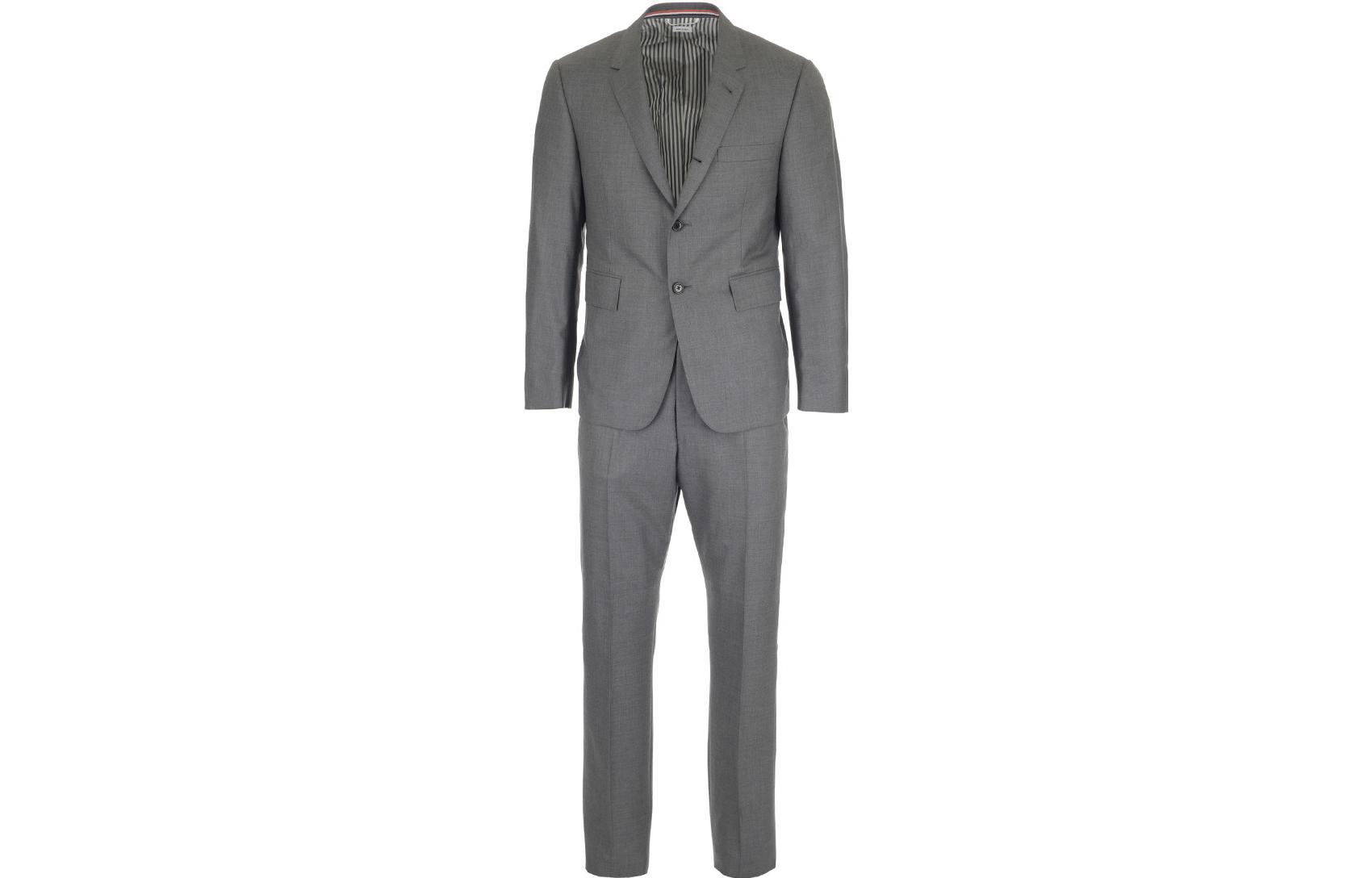 Order 톰 브라운 수퍼 120''s 트윌 수트 클래식 미드 그레이 MSC001A-00626-035