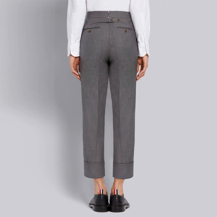 Details for 톰 브라운 수퍼 120''s 트윌 수트 클래식 미드 그레이 MSC001A-00626-035