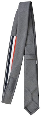 Thom Browne 超細120支斜紋灰色領帶 MNL001A00626035 Shop Thom Browne 超細120支斜紋灰色領帶 MNL001A00626035