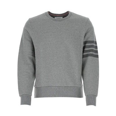 Thom Browne TB Gray Ivy Boy Classic Four-Stripe Knit Sweater Grey MJT248A-06910-035