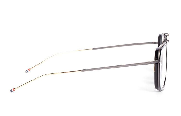 Shop トム ブラウン TB チタン 眼鏡 フレーム 男女兼用 日本製ハンドメイド TB816