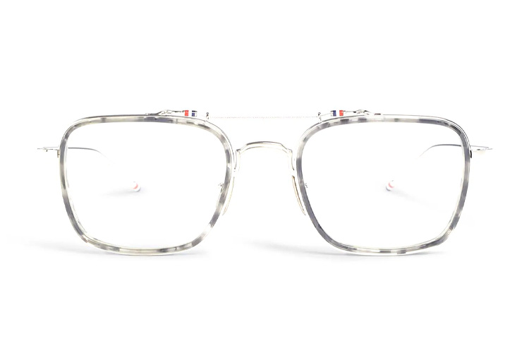 Sizing トム ブラウン TB チタン 眼鏡 フレーム 男女兼用 日本製ハンドメイド TB816