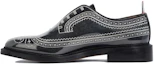 Buy THOM BROWNE 卵石紋 Trompe L'oeil 正裝皮鞋 黑色