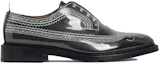 Order THOM BROWNE 卵石紋 Trompe L'oeil 正裝皮鞋 黑色