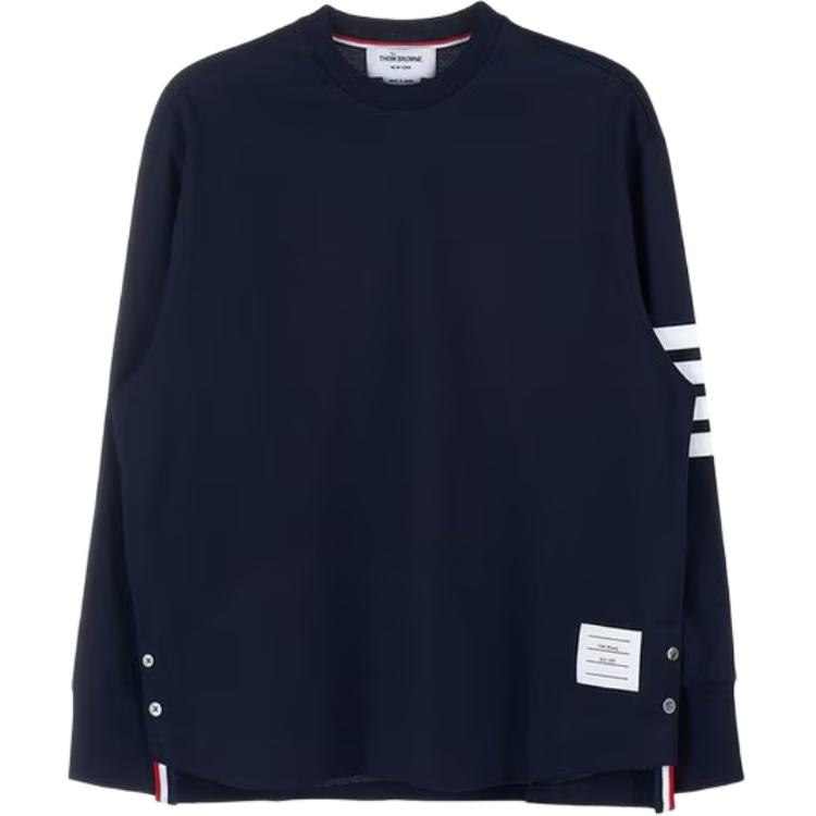 THOM BROWNE Unisex Pullover Sweatshirt FJS066A-06221-415