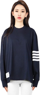 톰 브라운 유니섹스 풀오버 스웻셔츠 FJS066A-06221-415 Shop 톰 브라운 유니섹스 풀오버 스웻셔츠 FJS066A-06221-415